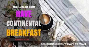 Star Island Resort: Continental Breakfast Options