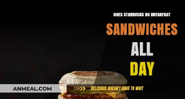 Starbucks' Breakfast Sandwiches: All-Day Availability?
