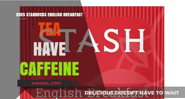 Starbucks English Breakfast Tea: Caffeinated Morning Brew