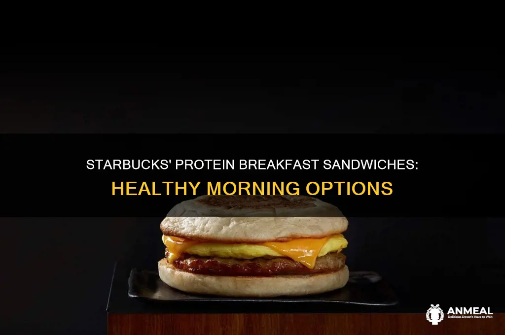 does starbucks have a protein breakfast sandwiches