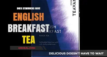 Starbucks' English Breakfast Tea: A Warm Morning Pick-Me-Up