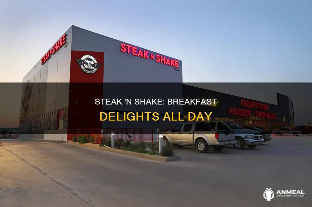 does steak and shake sell breakfast