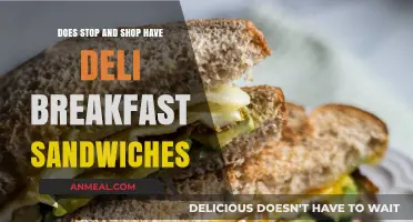 Stop & Shop: Fresh Deli Breakfast Sandwiches?