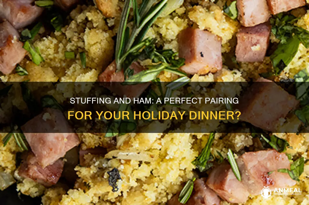 does stuffing go with ham dinner