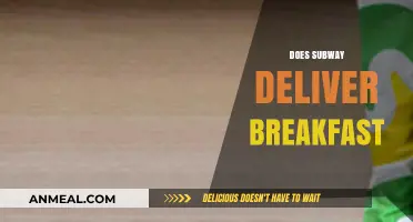 Does Subway Deliver Breakfast? Your Morning Meal Options Explained
