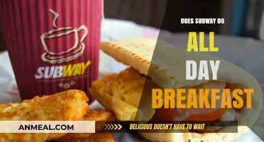 Subway's Breakfast: All-Day Availability or Missed Opportunity?