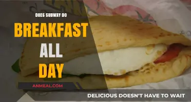 Subway's Breakfast: Anytime, All Day!