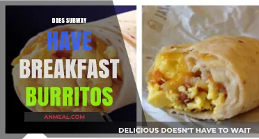 Does Subway Serve Breakfast Burritos? Exploring Morning Menu Options