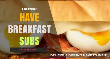 Does Subway Serve Breakfast Subs? Exploring Morning Menu Options