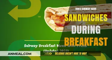 Subway's Breakfast Menu: Sandwiches or Something Else?