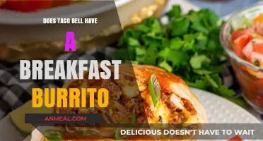 Taco Bell Breakfast Burritos: What's on the Menu?