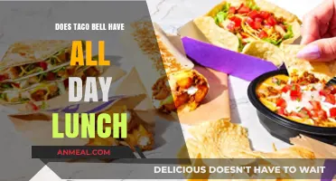 Savoring Flexibility: Taco Bell's All-Day Lunch Menu Explored