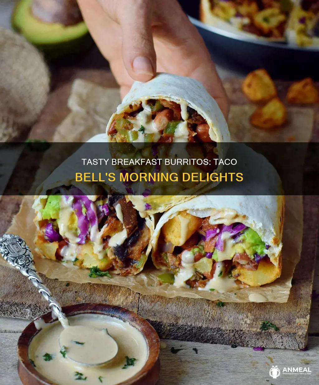 does taco bell have breakfast burritos