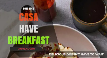 Does Taco Casa Serve Breakfast? Exploring Menu Options and Hours