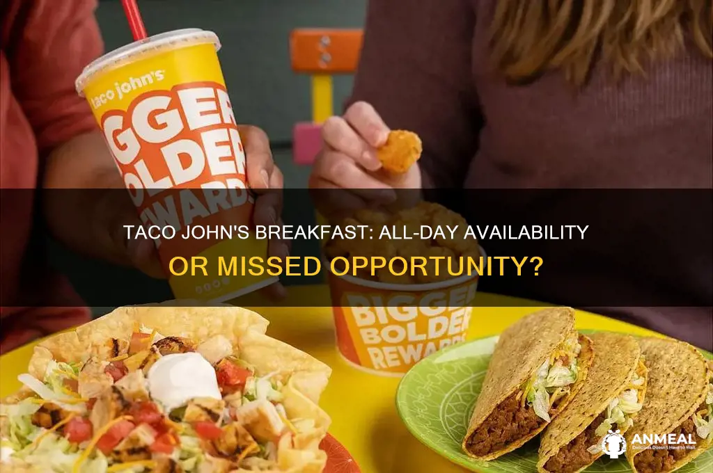 does taco john