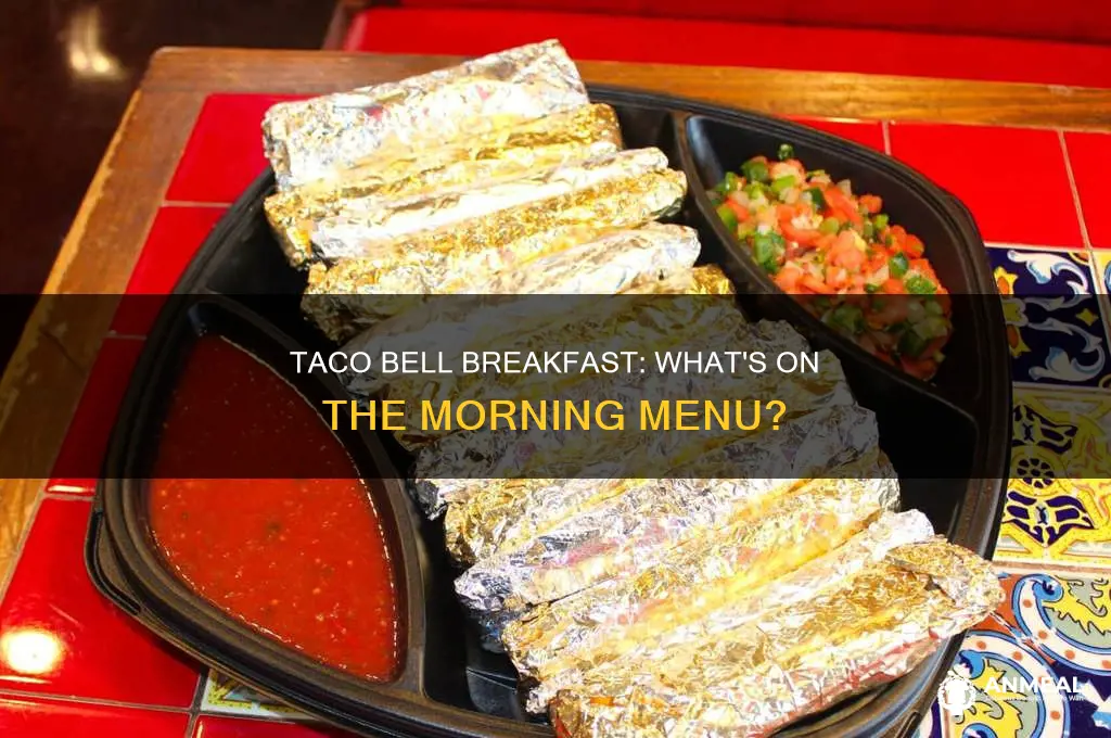 does taco sell everything during breakfast