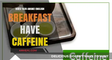Tazo Awake English Breakfast: Caffeine Content Explored