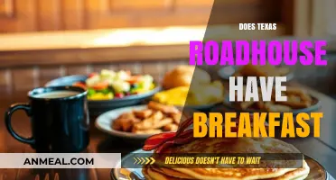 Does Texas Roadhouse Serve Breakfast? Menu Details and Alternatives
