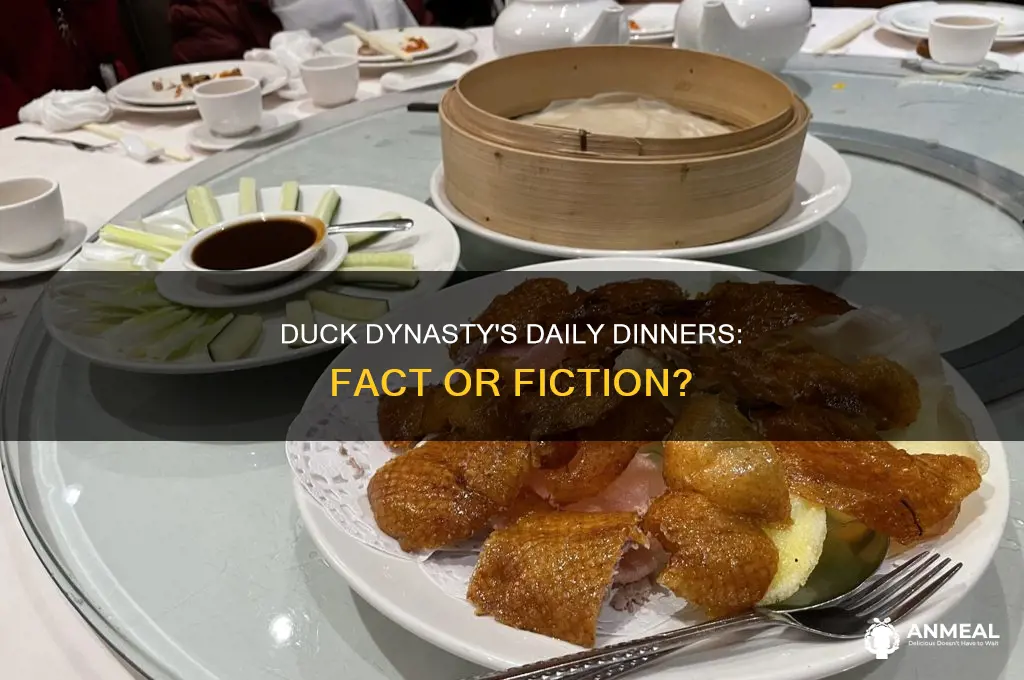 does tge duckdynasty familyhave dinner like thstcevery day