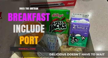 Amtrak Breakfast: Port Included or Not?
