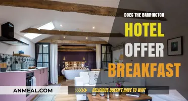 Barrington Hotel Breakfast: What's on the Menu?