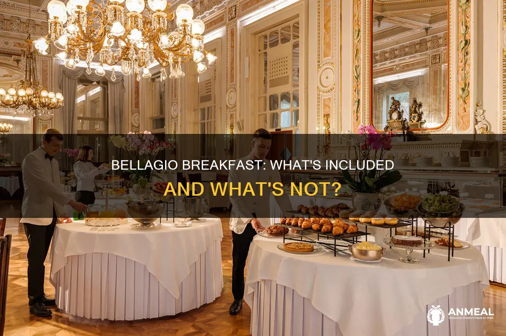 does the bellagio have complimentary breakfast
