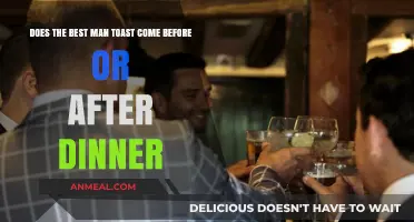 Best Man Toast Timing: Before or After Dinner? Expert Advice