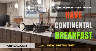 Best Western Mt. Hood: Continental Breakfast Options
