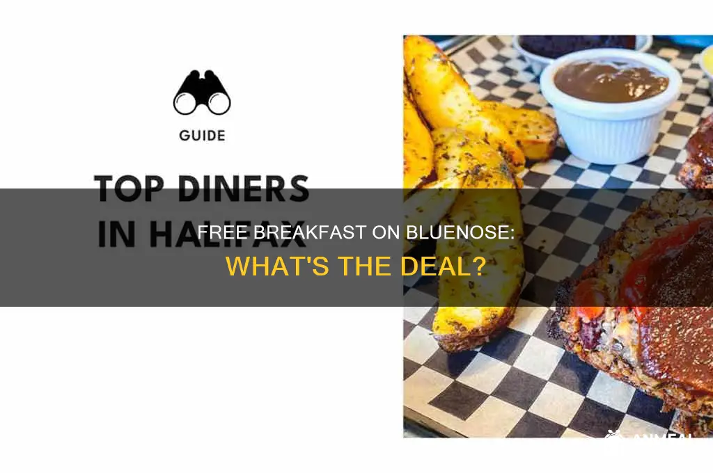 does the bluenose have fee breakfast