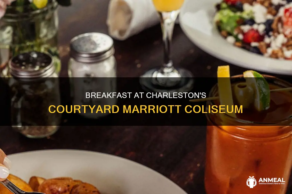 does the courtyard marriott coliseum in charleston sc have breakfast