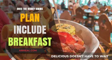 Disney Dining Plan: Is Breakfast Included?