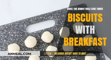 Breakfast Donut Hole: Three Biscuits or Not?