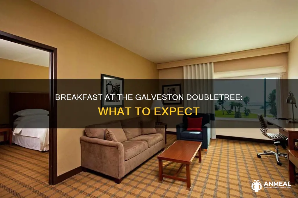 does the doubletree in galveston have breakfast