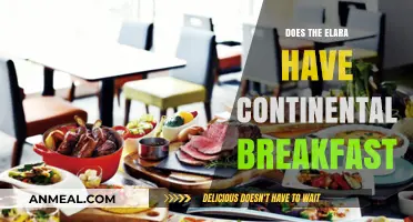 Enjoy a Hearty Continental Breakfast at Elara