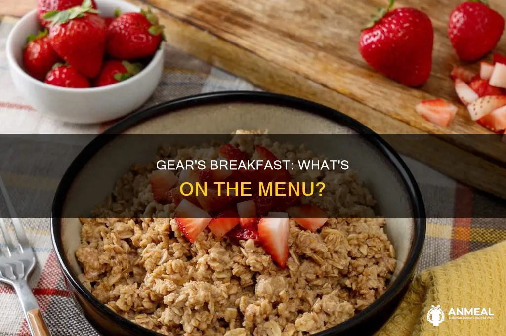 does the gear in have breakfast