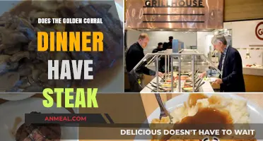 Golden Corral Dinner Menu: Does It Include Steak Options?