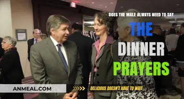 Who Should Lead Dinner Prayers? Rethinking Traditional Gender Roles