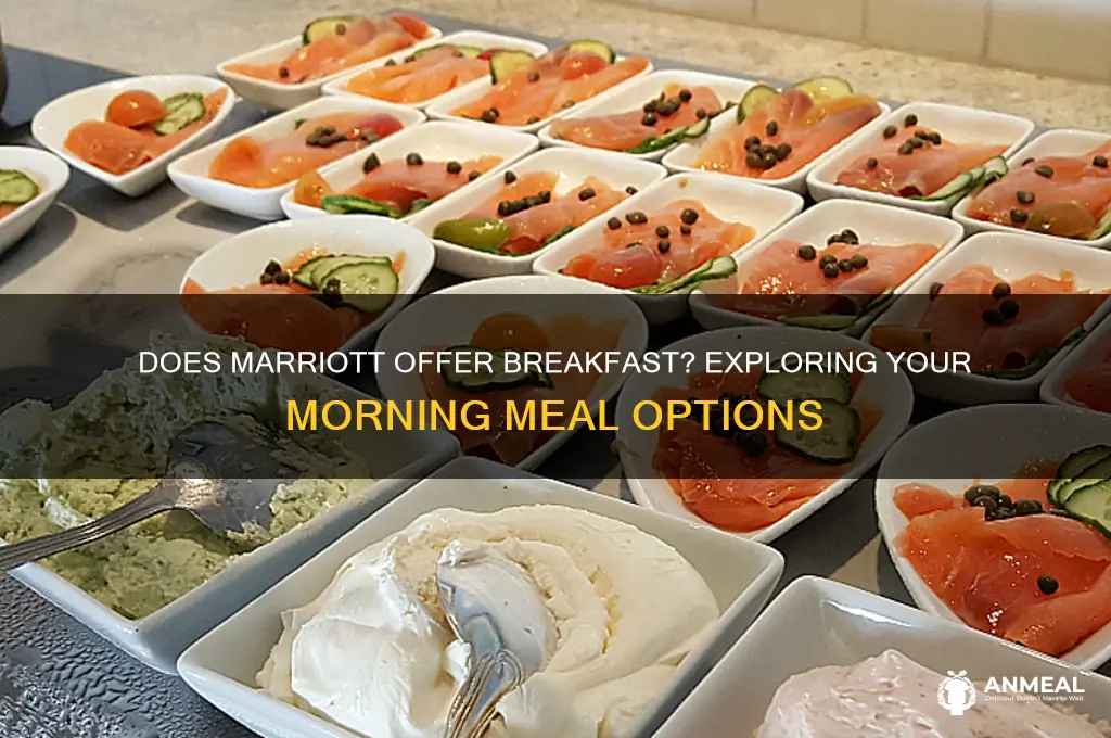 does the marrioty jave breakfast