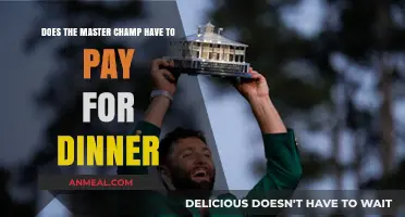Master Champ's Dinner Dilemma: Who Foots the Bill?