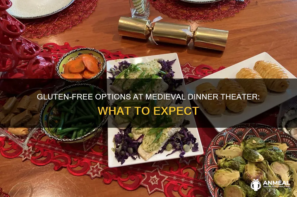 does the medieval dinner theater have gluten free dinners