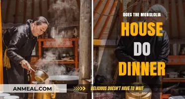 Mongolia House Dinner Options: What’s on the Menu?