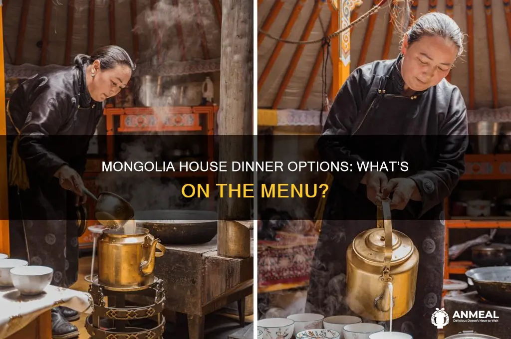 does the monglolia house do dinner