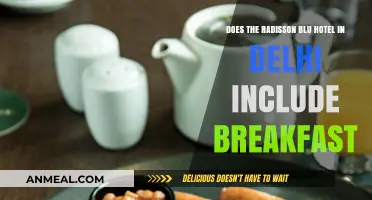 Breakfast at Radisson Blu Delhi: What's Included?