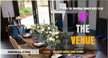 Rehearsal Dinner Venue Dilemma: Must It Match the Wedding Location?