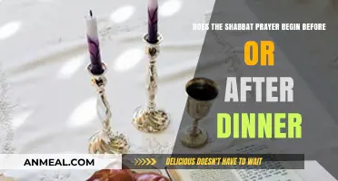 Shabbat Prayer Timing: Before or After Dinner? A Guide