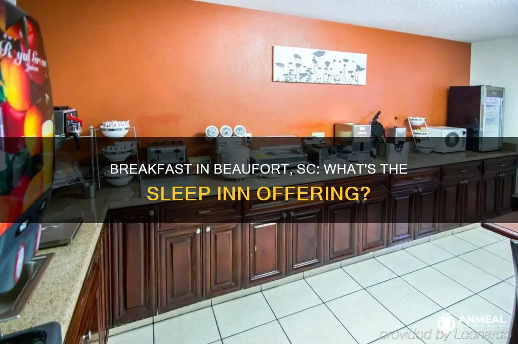 does the sleep in in beaufort sc have breakfast