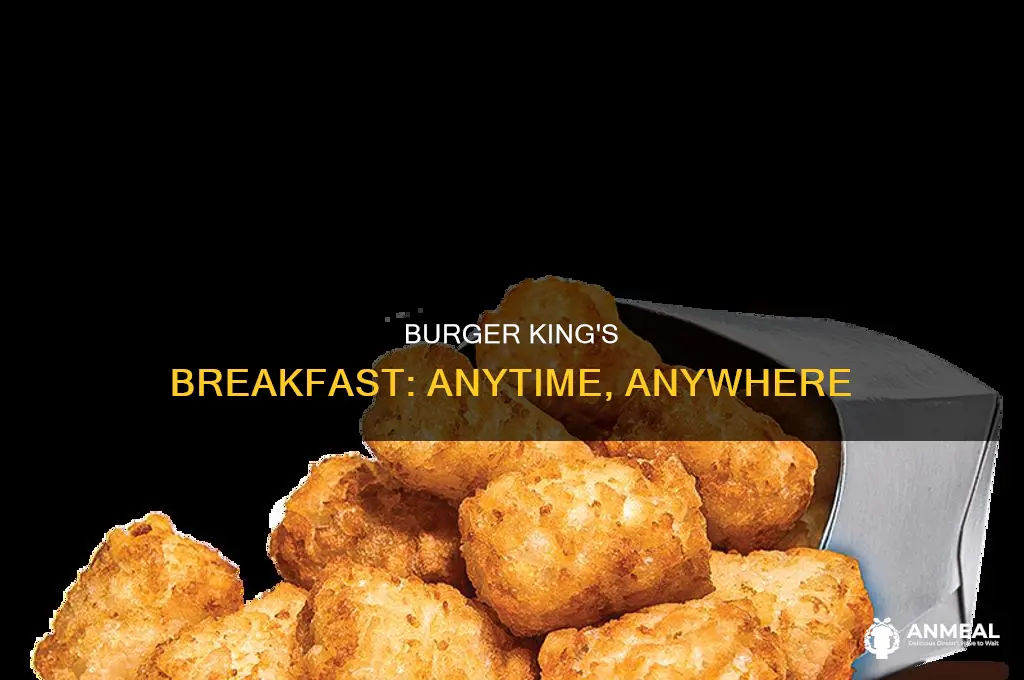 does they sell breakfast all day at burger king