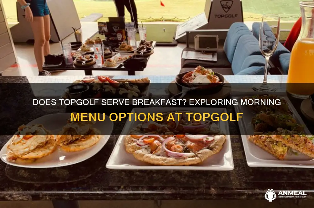 does topgolf have breakfast