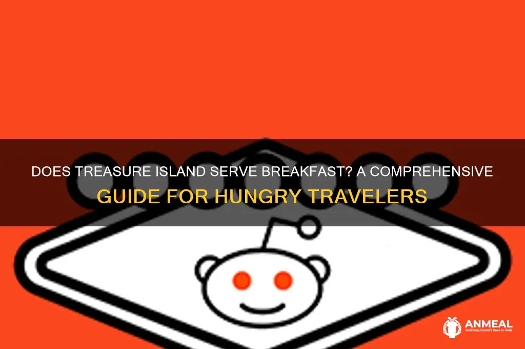does treasure island have breakfast