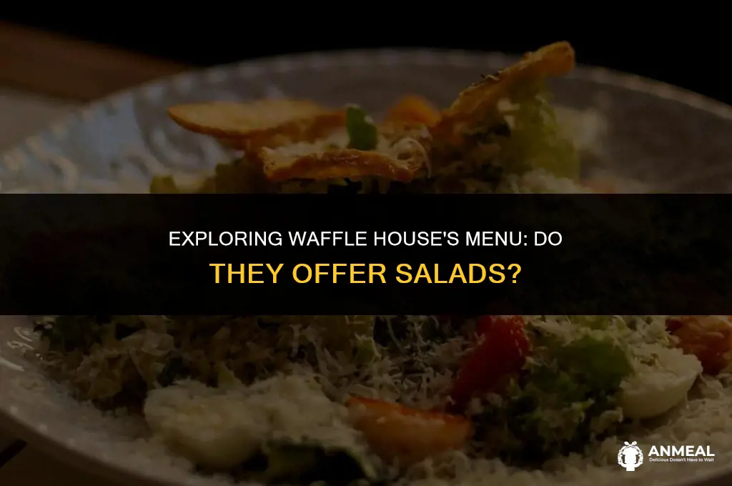 does waffle house have salads
